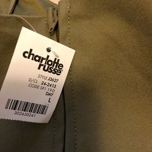 Brand new Charlotte Russe bustier dress